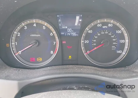 2013 Hyundai Accent Gls из США, поврежденный, VIN KMHCT4AE1DU504153